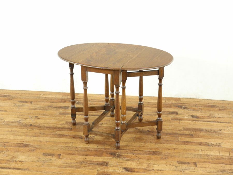 アンティーク家具 ゲートレッグテーブル　58549