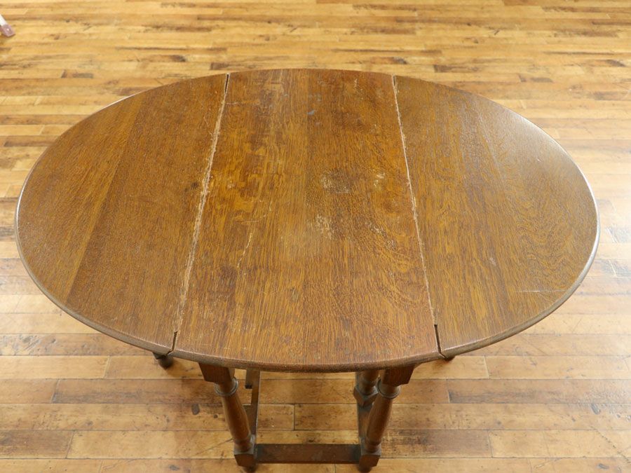 アンティーク家具 ゲートレッグテーブル　58549