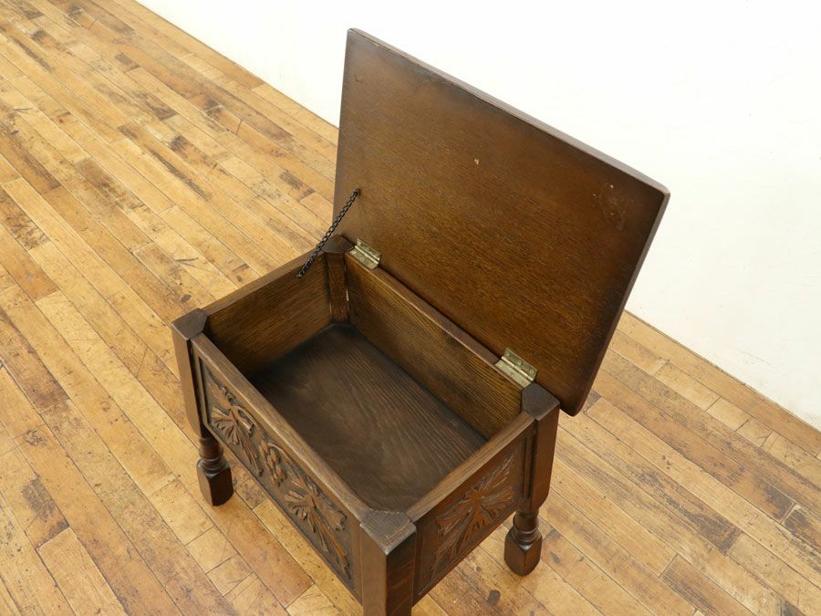 アンティーク家具 ソーイングボックス　58681