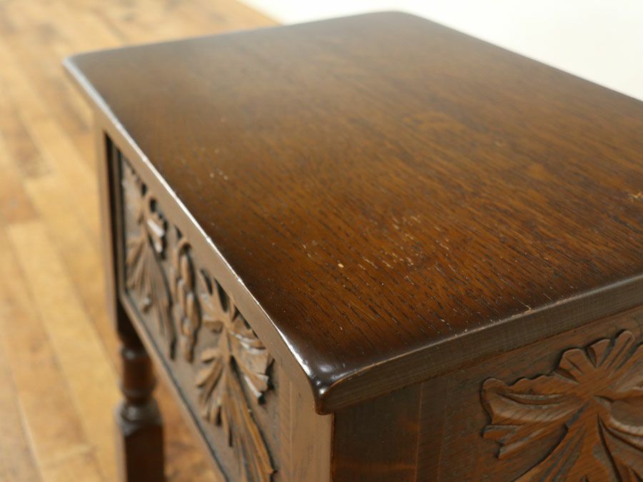 アンティーク家具 ソーイングボックス　58681