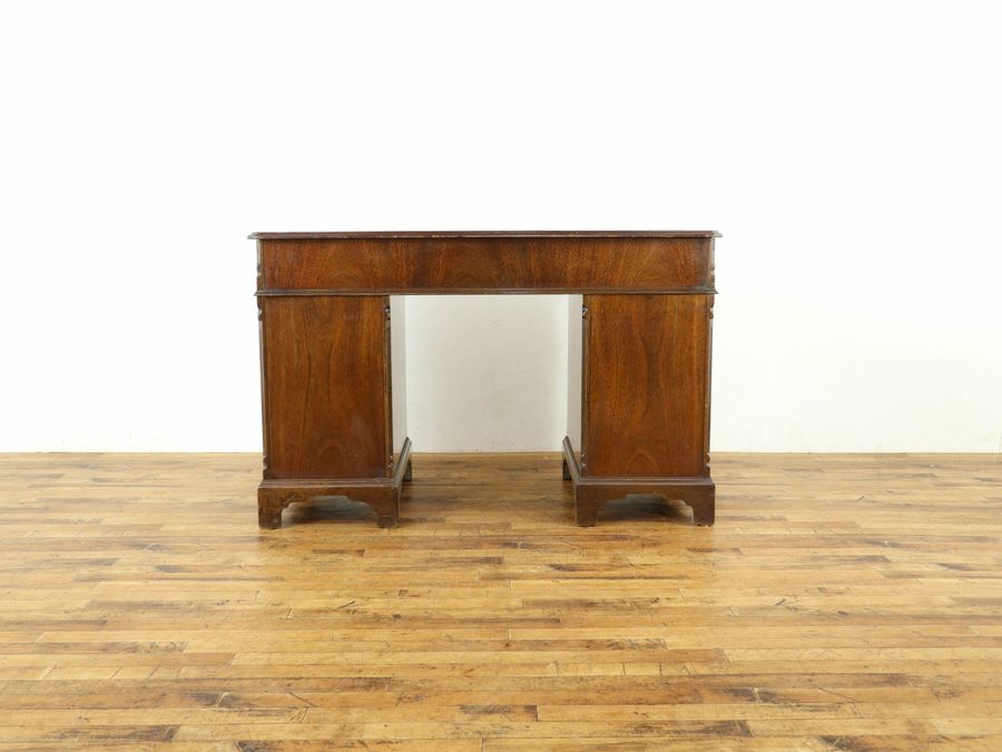 アンティーク家具 ペデスタルデスク 両袖机 58783
