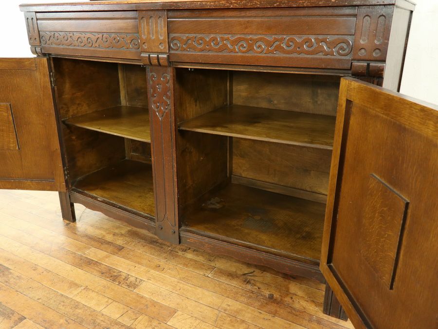 アンティーク家具 カップボード 58579