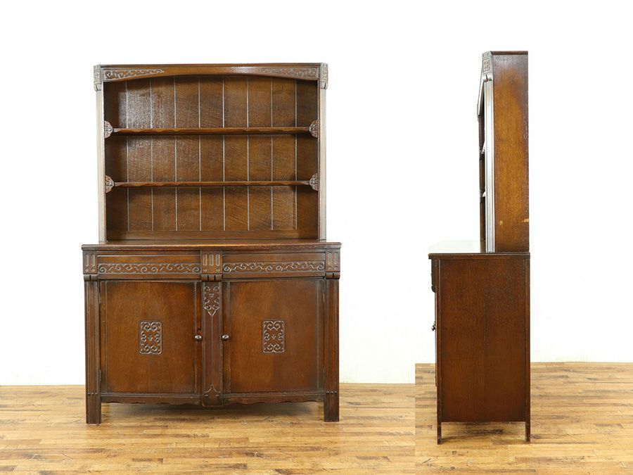 アンティーク家具 カップボード 58579