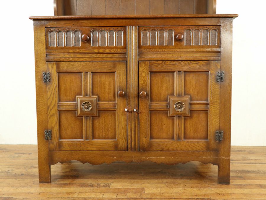 アンティーク家具 カップボード 58578