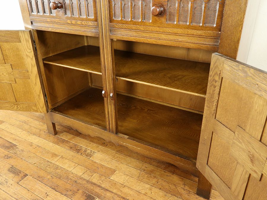 アンティーク家具 カップボード 58578