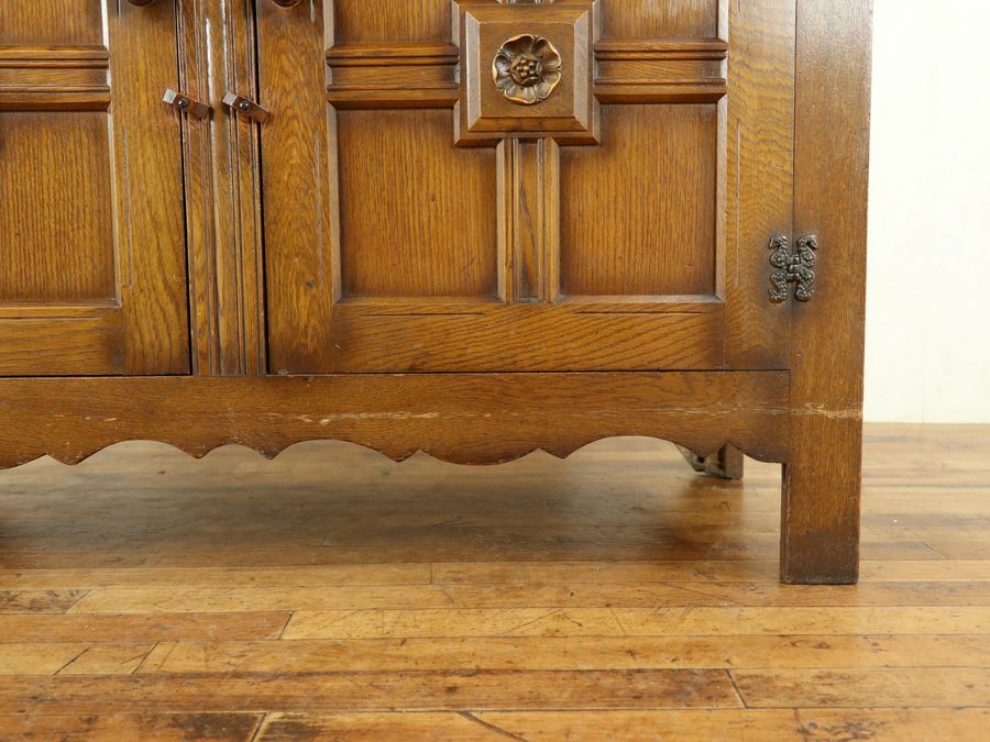 アンティーク家具 カップボード 58578