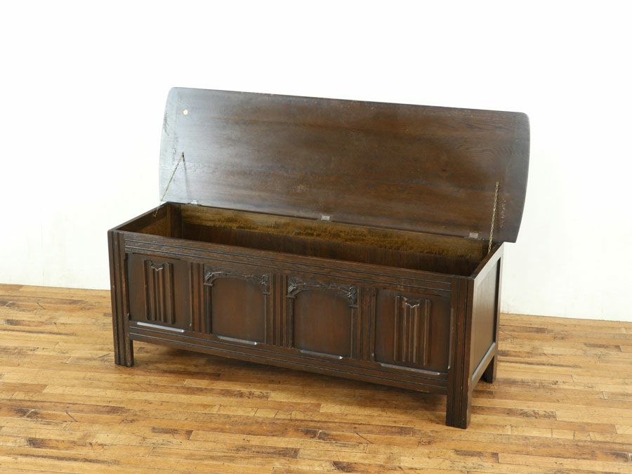 アンティーク家具 コファー 58615