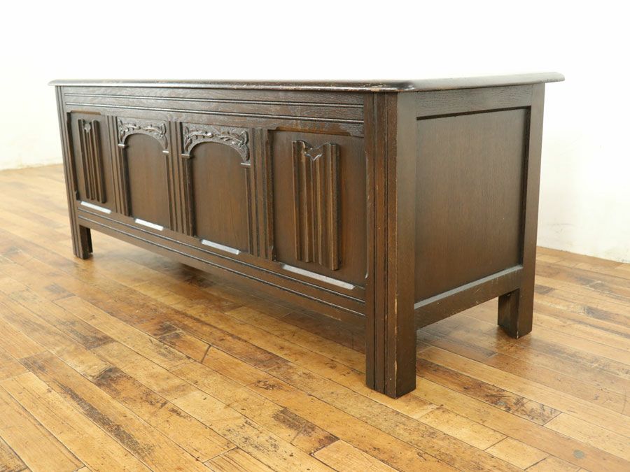アンティーク家具 コファー 58615