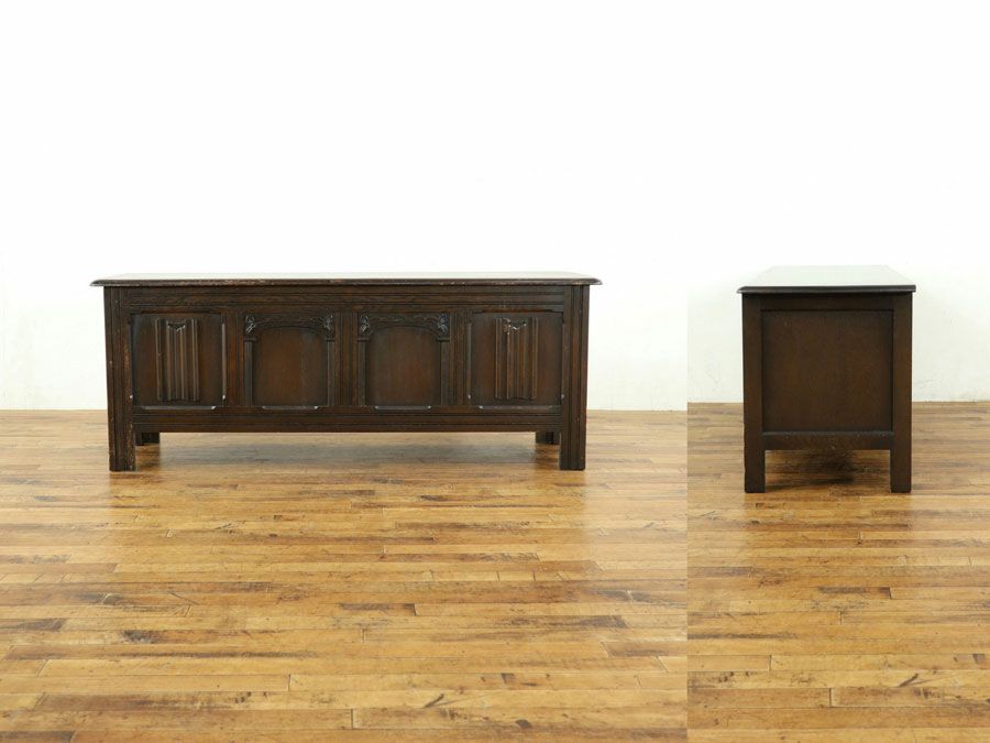 アンティーク家具 コファー 58615