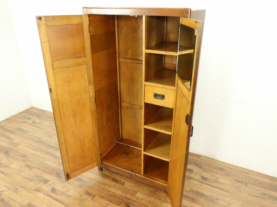 アンティーク家具 ワードローブ 58559