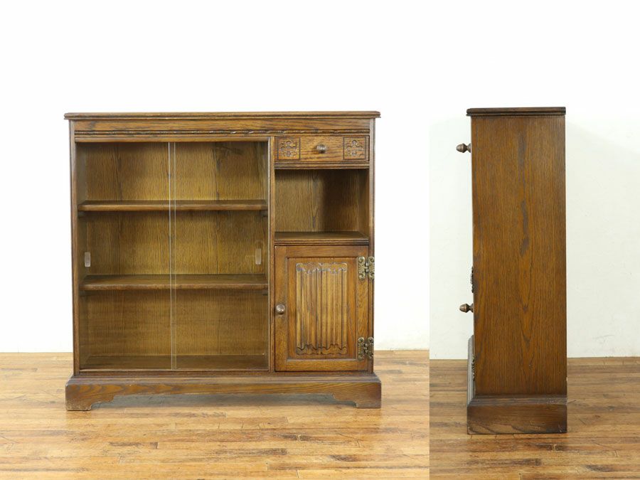 アンティーク家具 ブックケース 58712