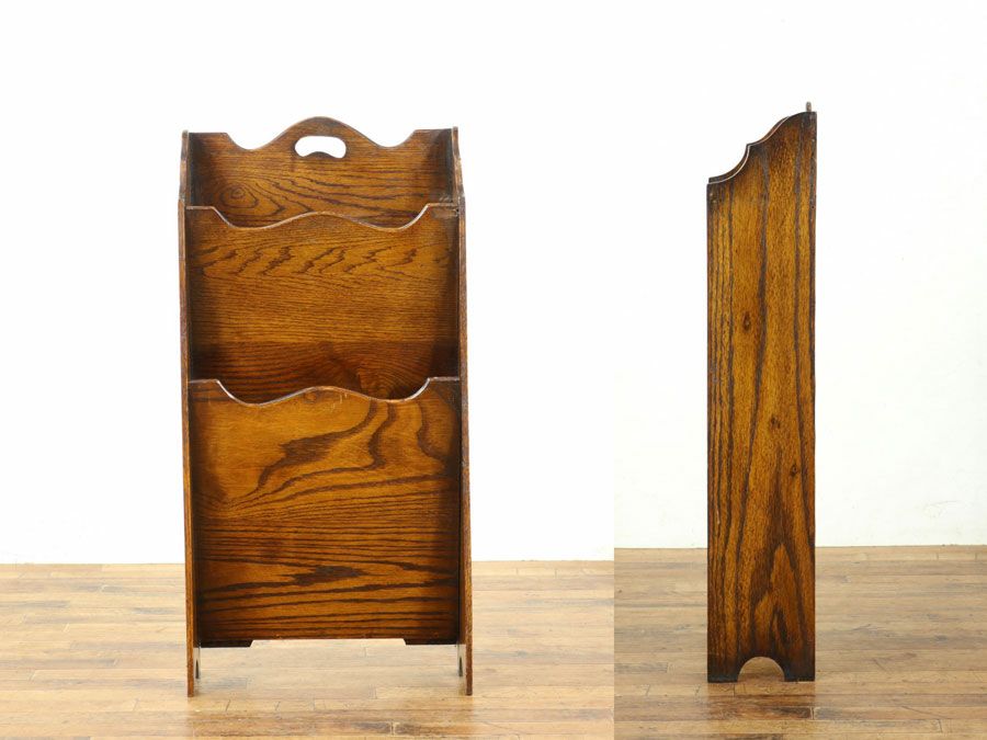 アンティーク家具 マガジンラック 58764