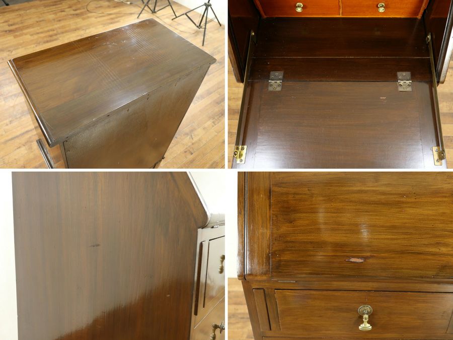 アンティーク家具 ビューロー 58588