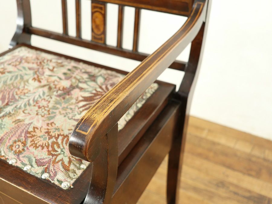 アンティーク家具 ピアノスツール 58756