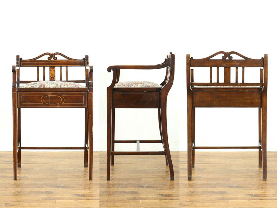 アンティーク家具 ピアノスツール 58756