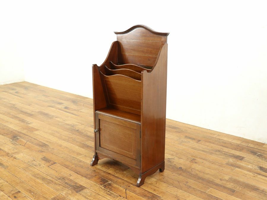 アンティーク家具 マガジンラック 58621