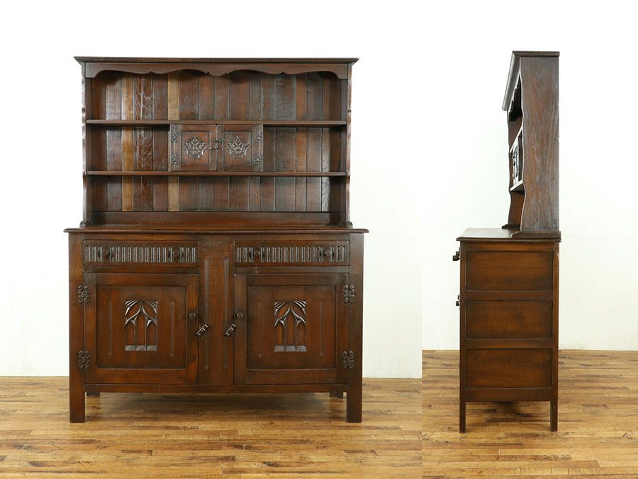 アンティーク家具 カップボード 58768