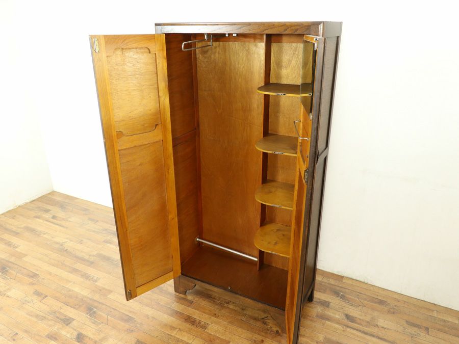 アンティーク家具 ワードローブ 58634