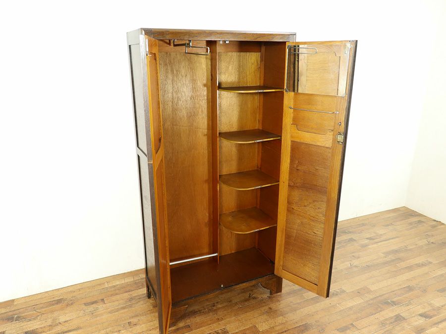 アンティーク家具 ワードローブ 58634