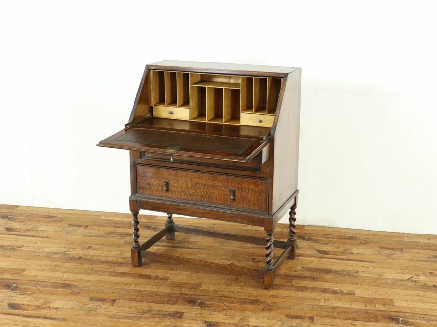アンティーク家具 ビューロー 58732