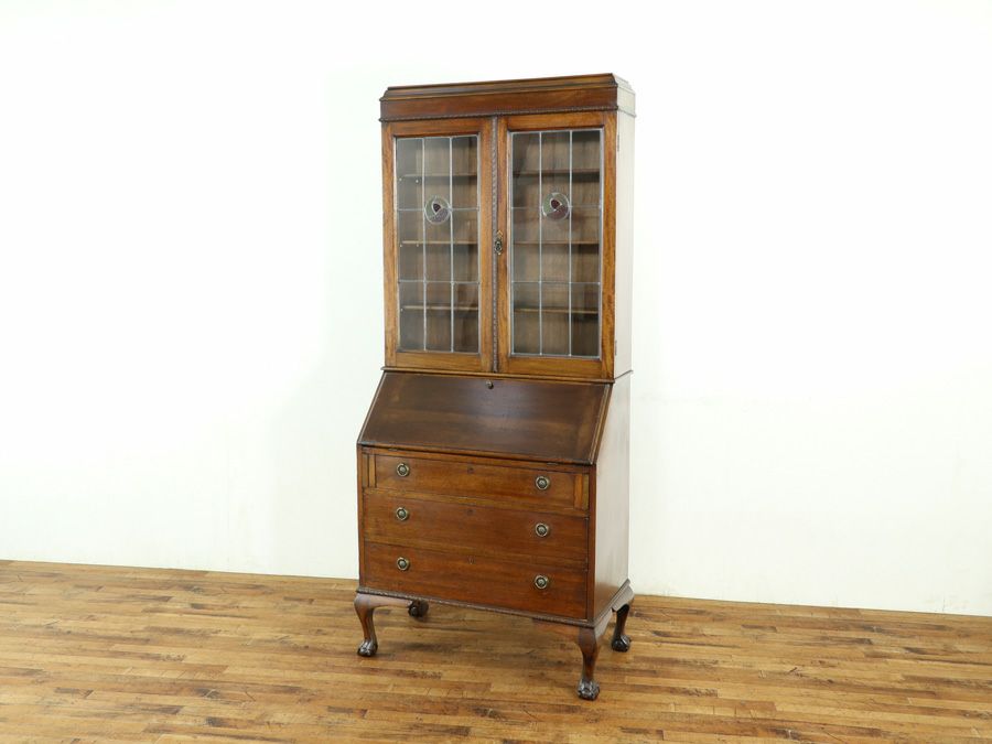 アンティーク家具 ブックビューロー 58620