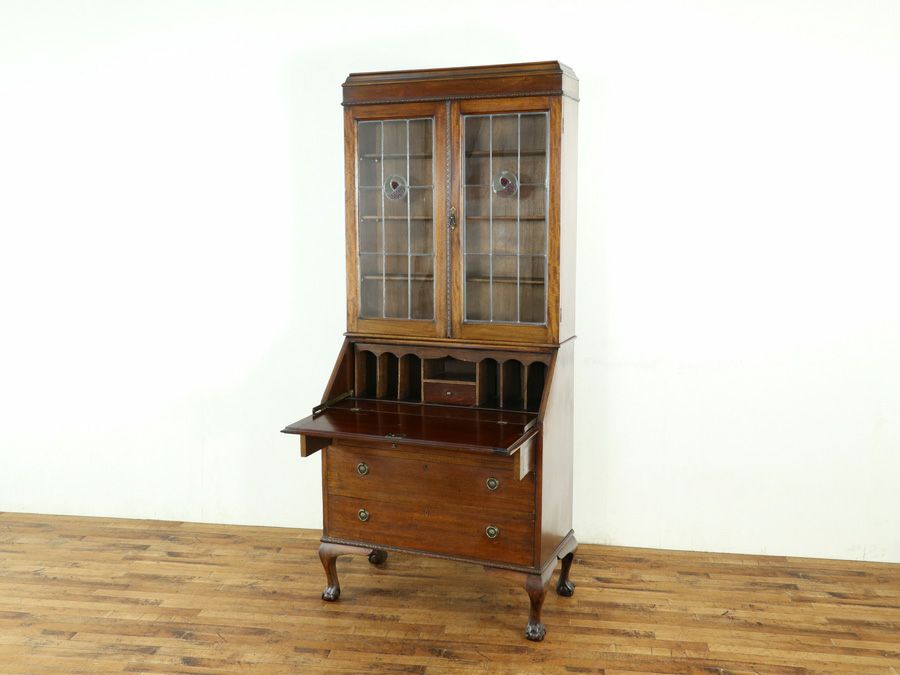 アンティーク家具 ブックビューロー 58620
