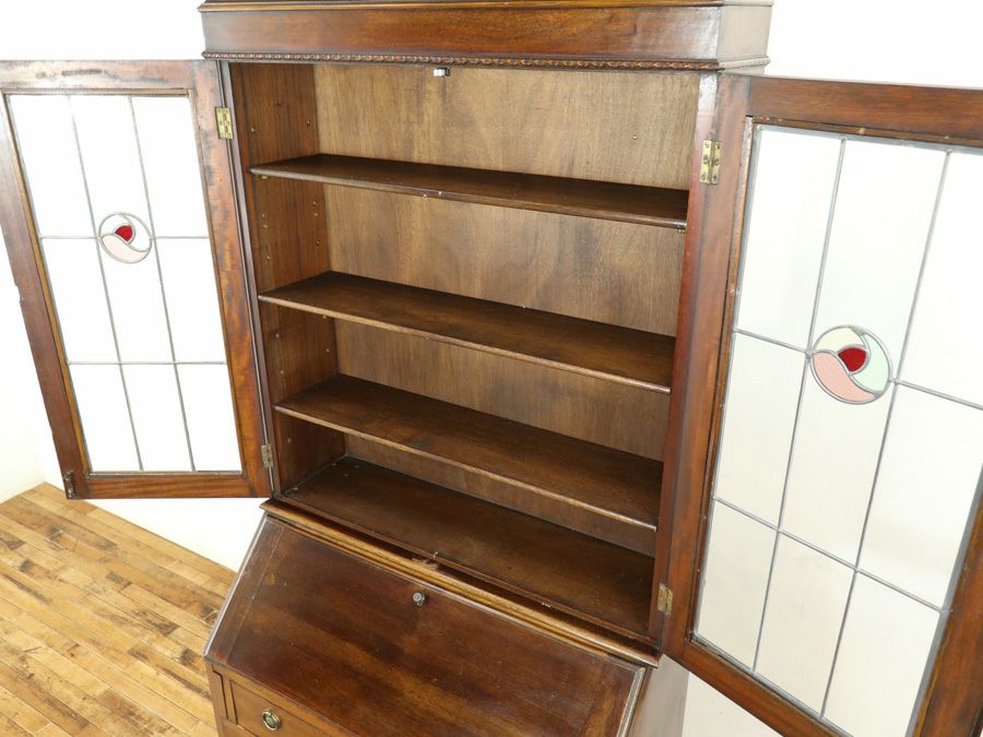 アンティーク家具 ブックビューロー 58620