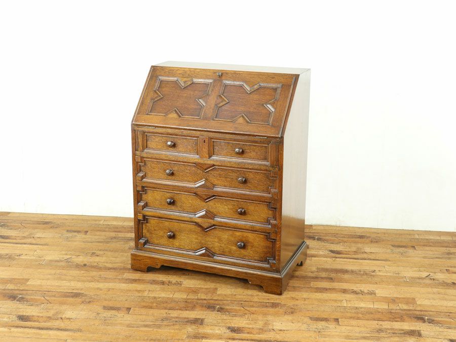 アンティーク家具 ビューロー 58616