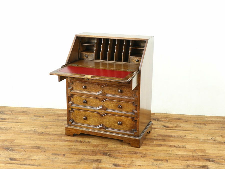 アンティーク家具 ビューロー 58616