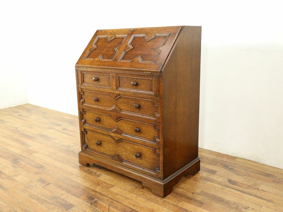 アンティーク家具 ビューロー 58616