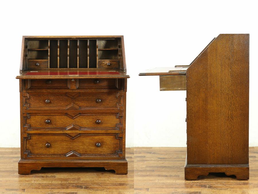 アンティーク家具 ビューロー 58616