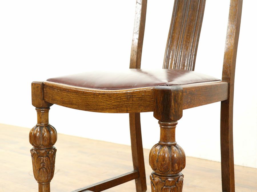 アンティーク家具 ダイニングチェア 58772d