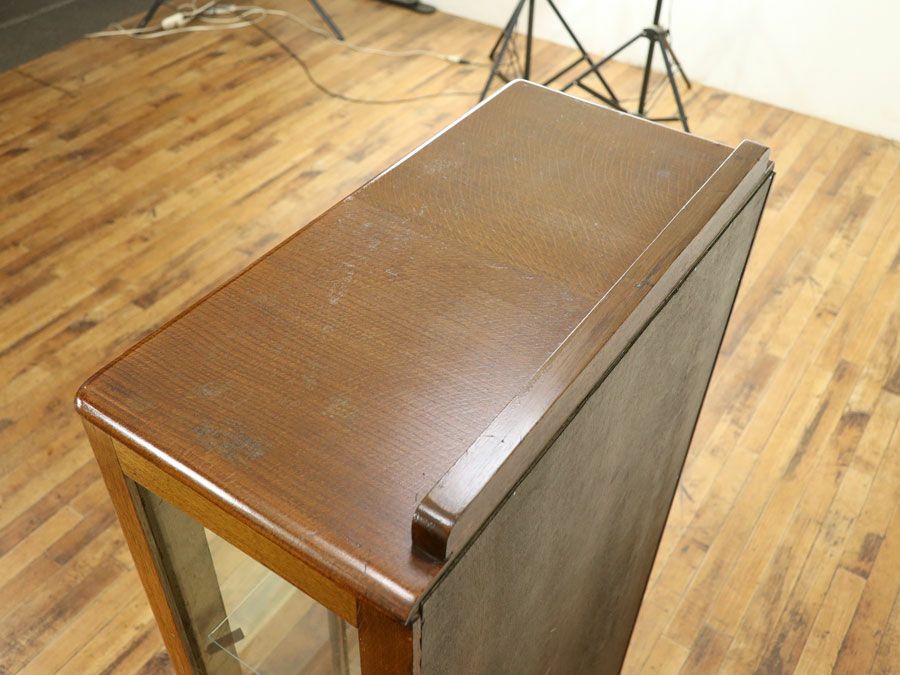 アンティーク クロス張替済ショーケース 58703