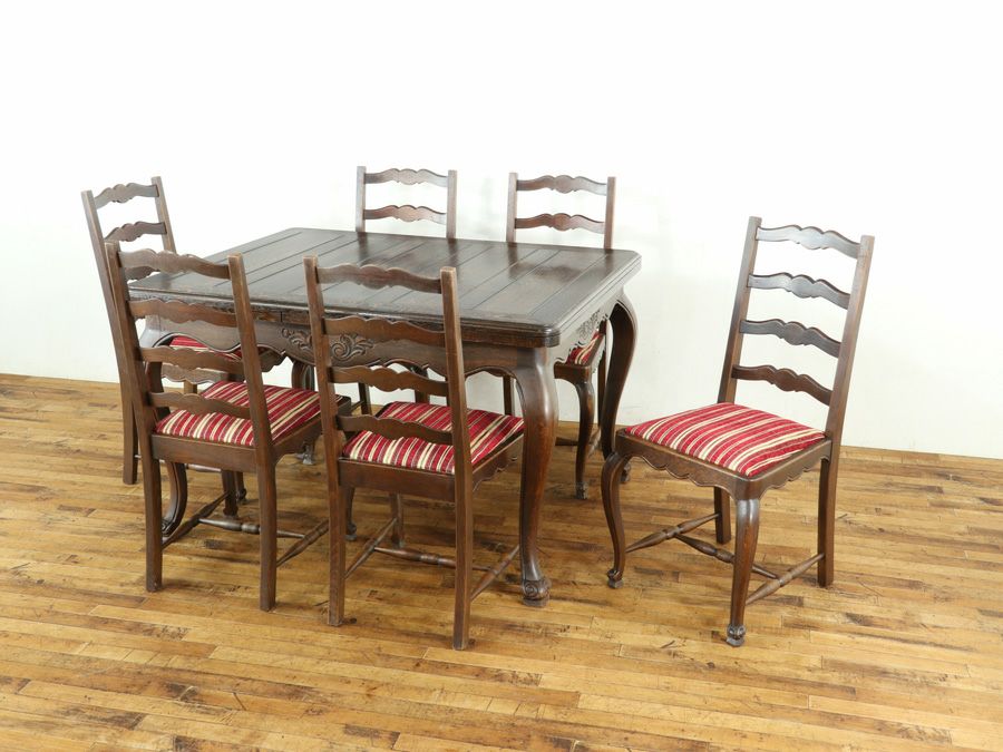アンティーク家具 食卓セット 64699c