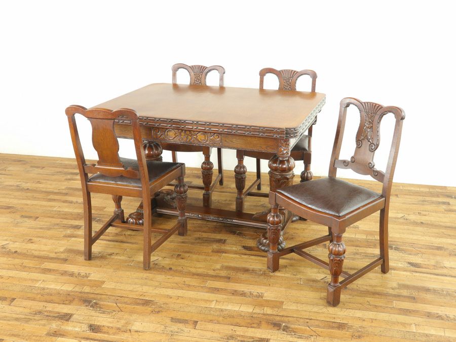 アンティーク家具 テーブルセット 57614b