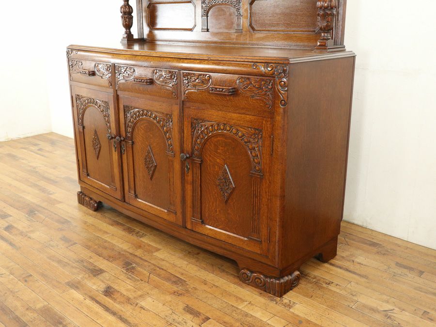 アンティーク家具 サイドボード 57614a