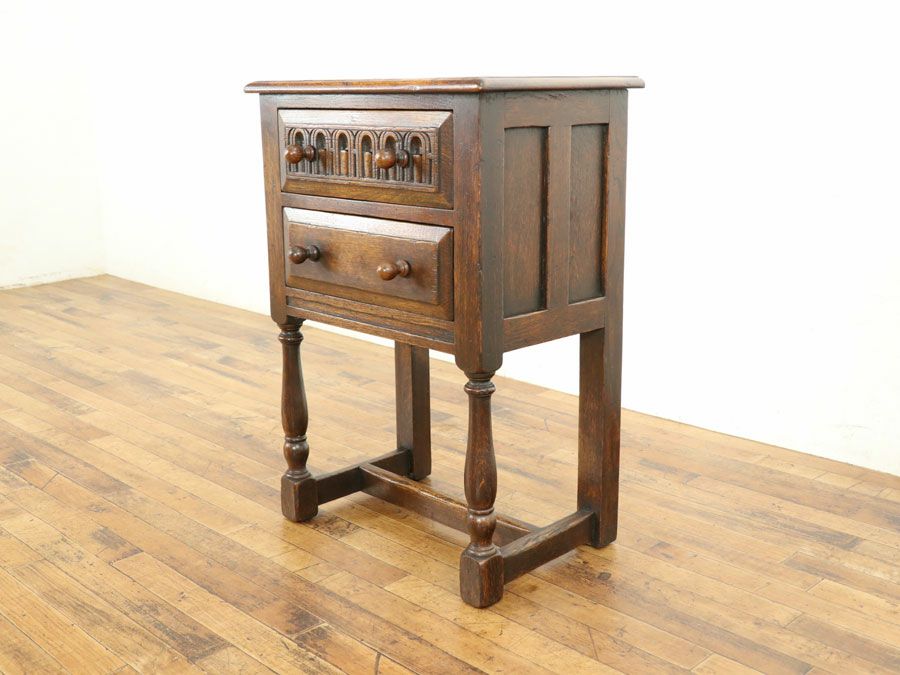 アンティーク家具 ナイトテーブル 58893