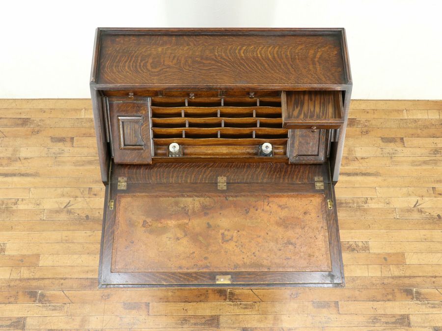 アンティーク家具 ビューロー 58881