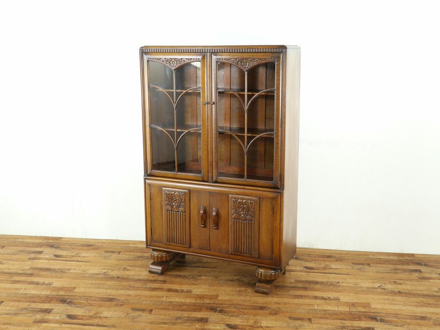 アンティーク家具 ブックケース 58914