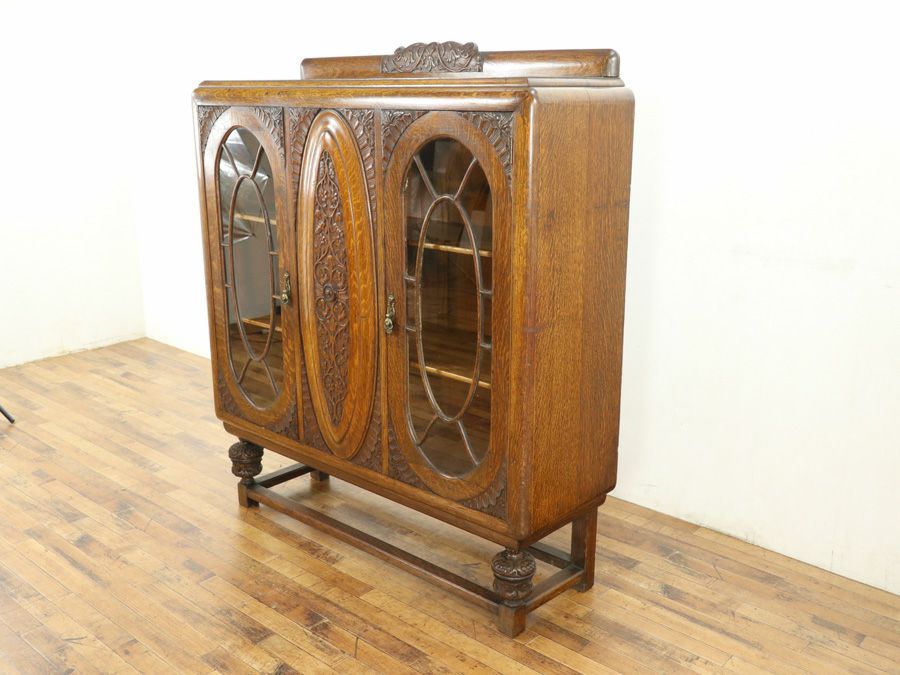 アンティーク家具 ブックケース 58909