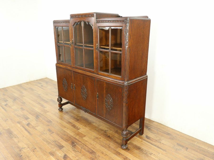 アンティーク家具 ブックケース 58863