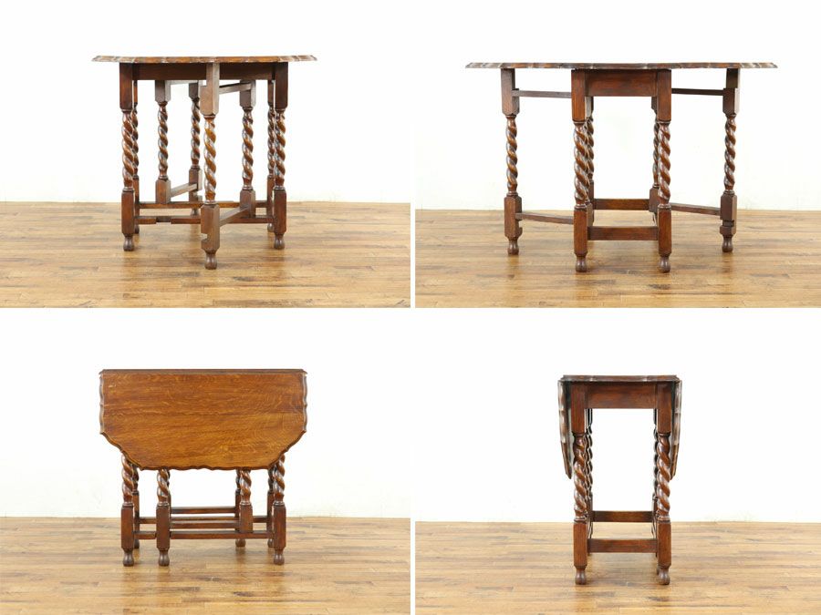 アンティーク家具 ゲートレッグテーブル 58921