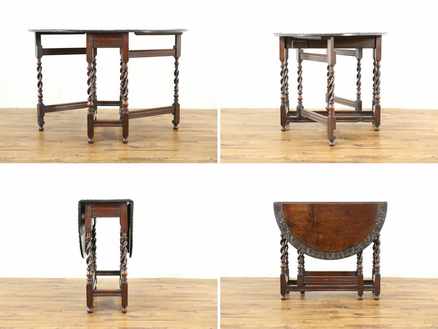 アンティーク家具 ゲートレッグテーブル 58908