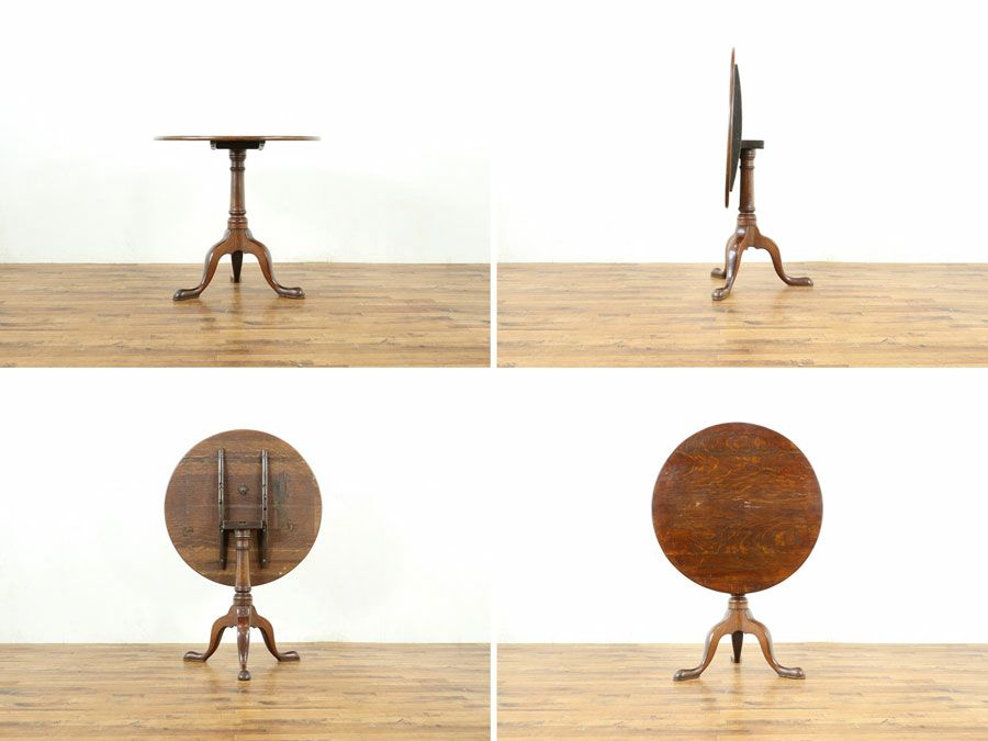 アンティーク家具 折りたたみテーブル 58891