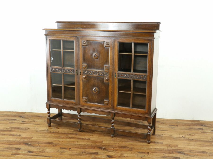 アンティーク家具 ブックケース 58872