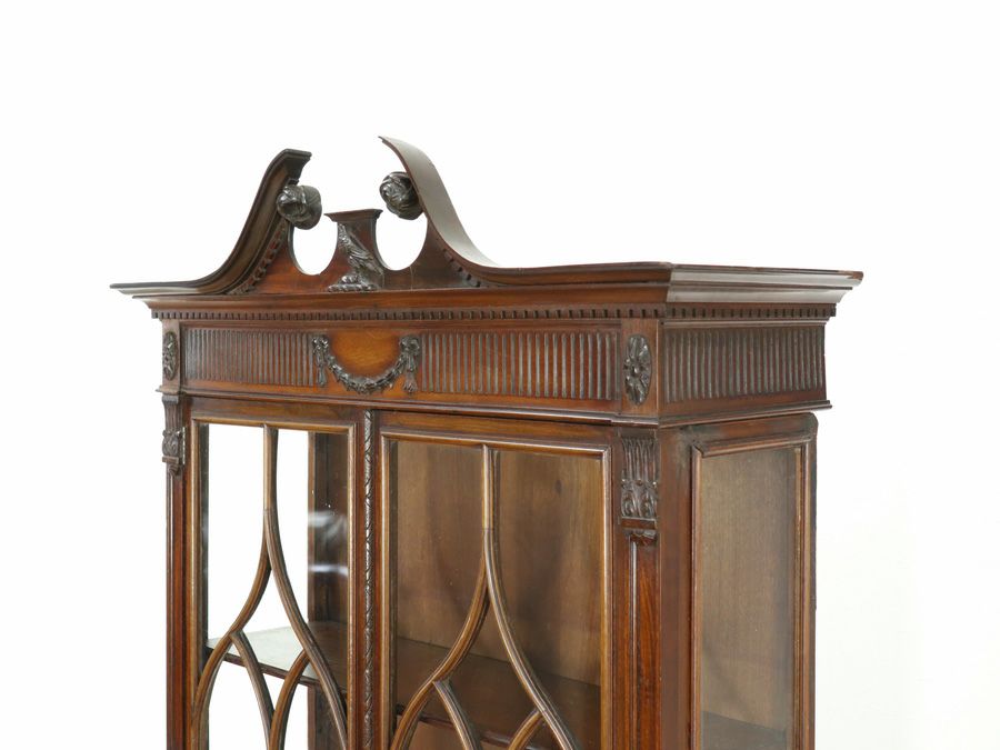 アンティーク家具 ガラスキャビネット 58904