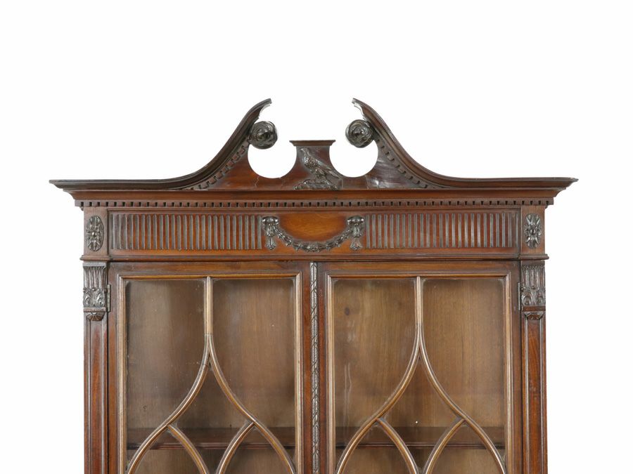 アンティーク家具 ガラスキャビネット 58904