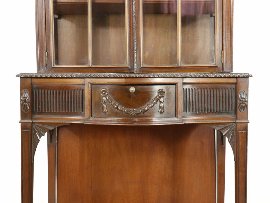 アンティーク家具 ガラスキャビネット 58904