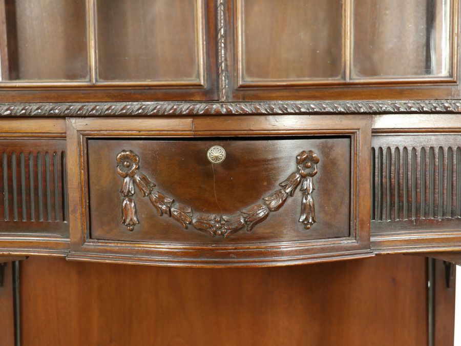 アンティーク家具 ガラスキャビネット 58904