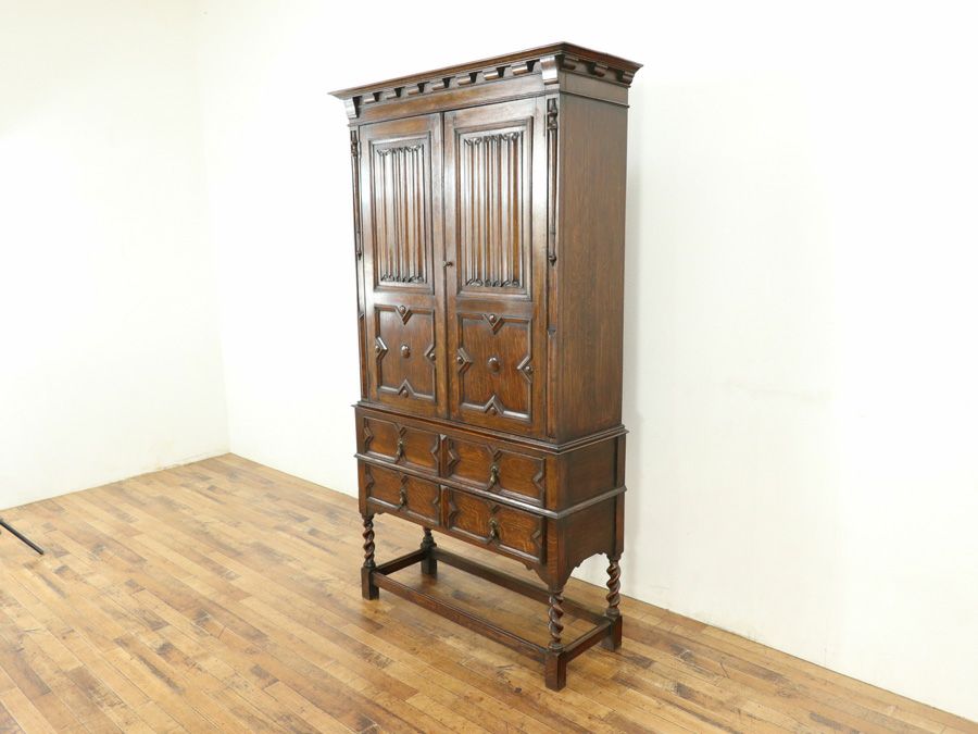 アンティーク家具 キャビネット 58830